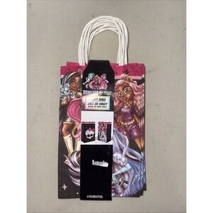 Monster High Party Favor Bags 8 Count spooktacular Halloween birthday girls fans